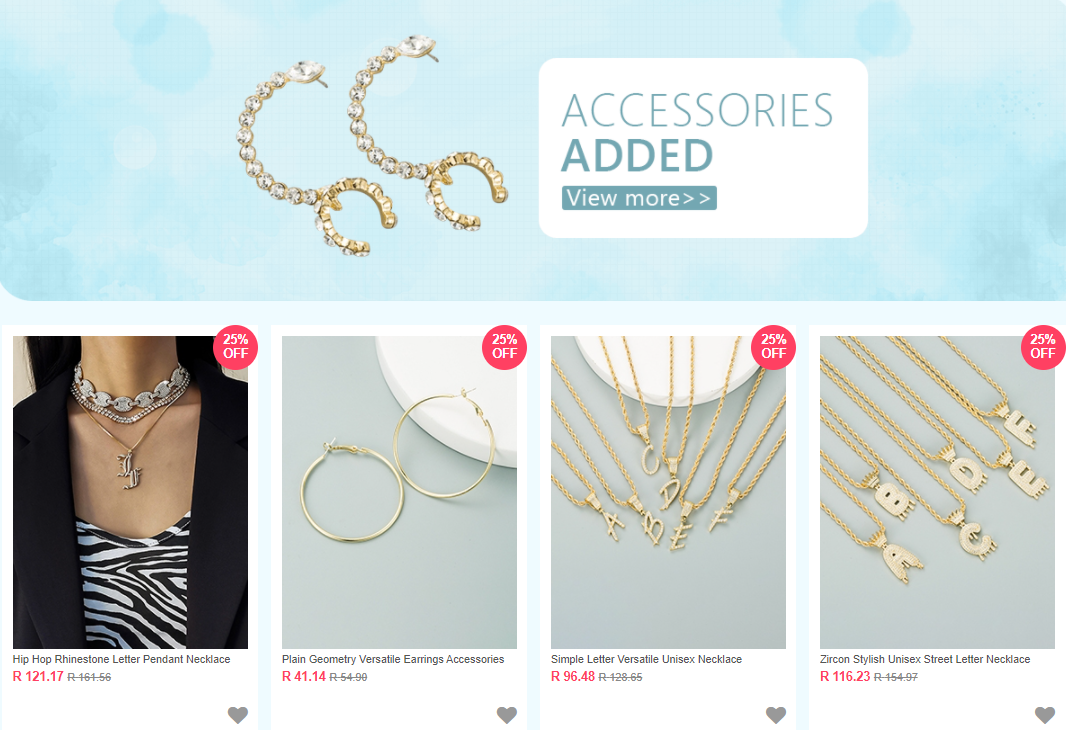 Beautiful Discounts On Beautiful Accessories