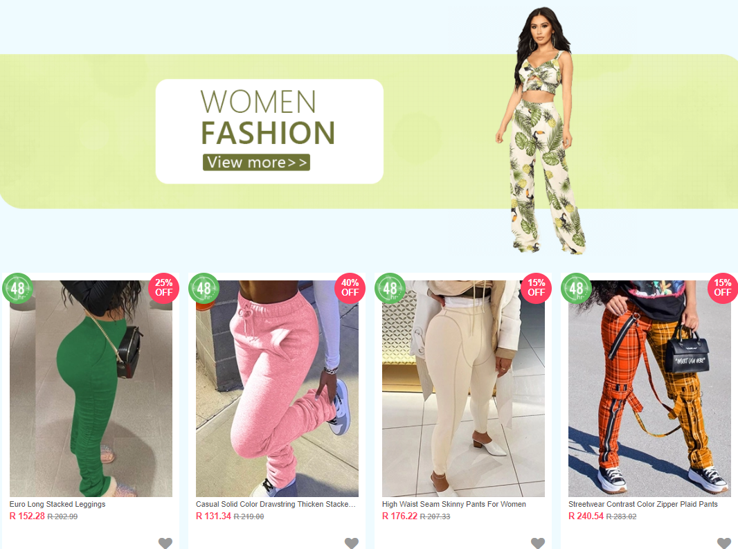 Women's Fashion Discounts That Have Never Been Enjoyed Before