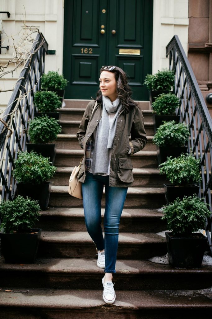 women wear armygreen outfits