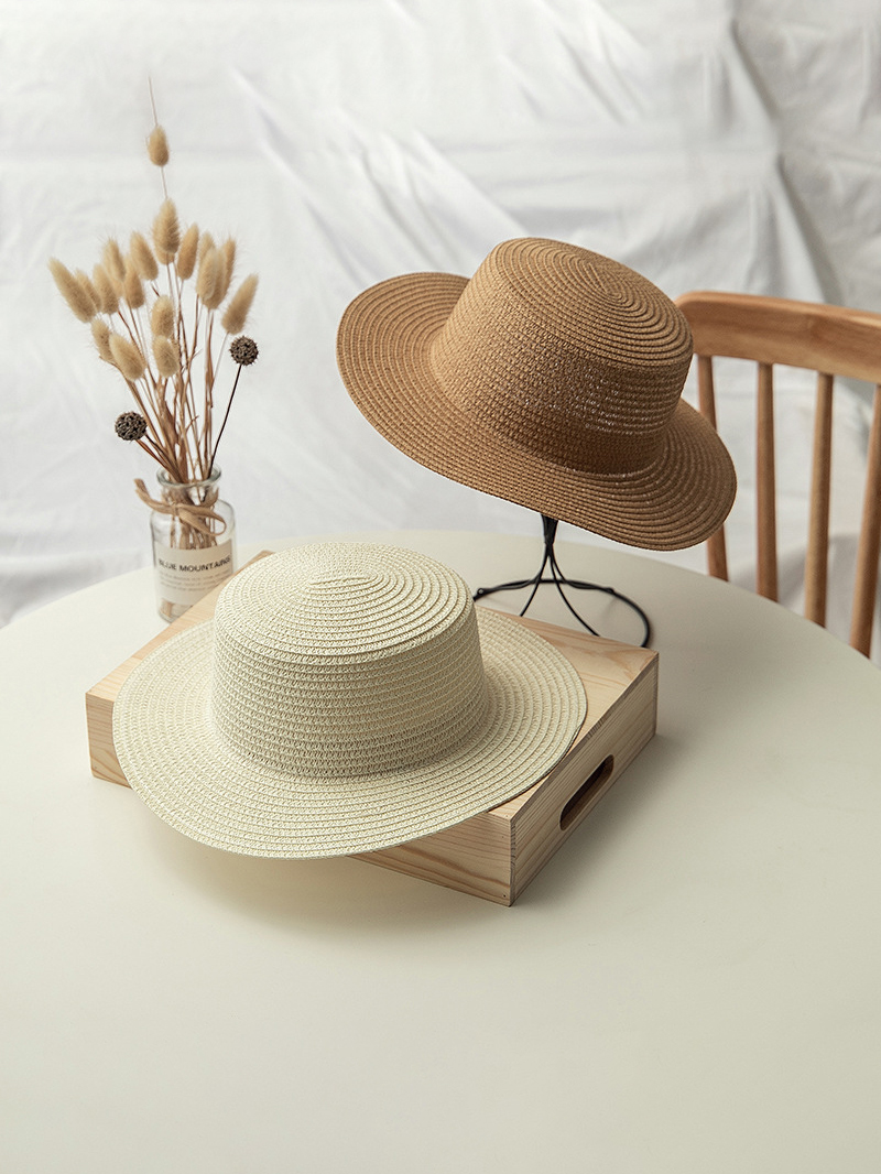Straw Hat Weaving Holiday Sun Hat