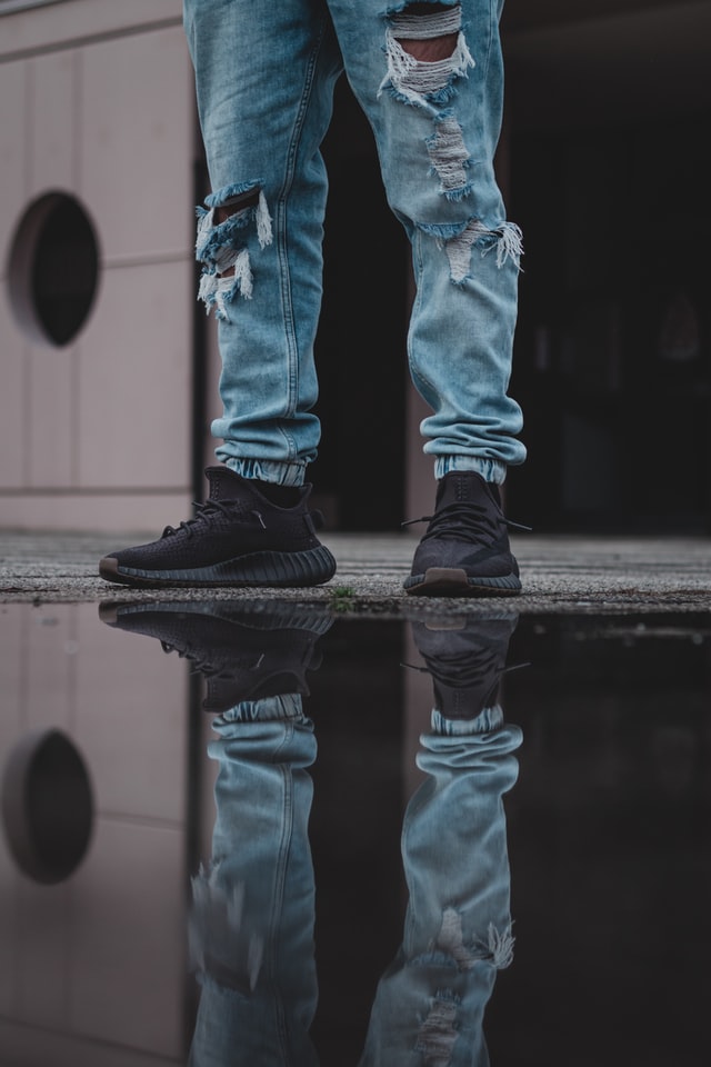 ripped jeans